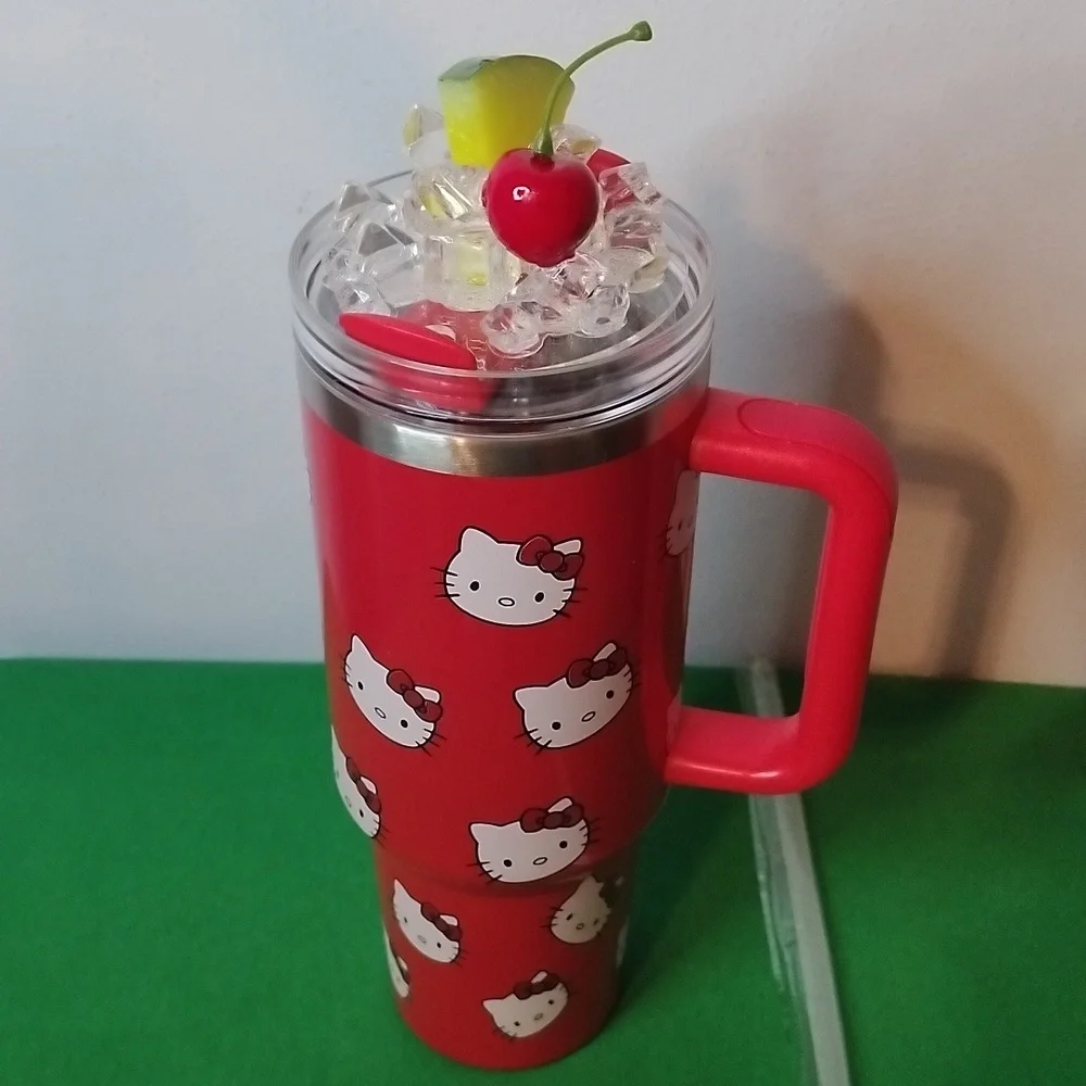 40 Oz. Stainless Steel Insulated Tumbler With Ice Topper